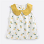 Baby Two-piece Summer Cotton Children's Clothing Baby T-shirt Sleeveless - Image 6