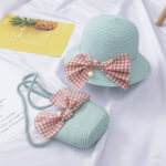 Children's Hats Female Summer Sunscreen Princess Beach Hat Sun Hat Girls Straw Hat Sun Hat Basin Hat Baby Fisherman Hat - Image 5