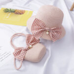 Children's Hats Female Summer Sunscreen Princess Beach Hat Sun Hat Girls Straw Hat Sun Hat Basin Hat Baby Fisherman Hat - Image 2