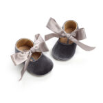 Ribbon Spring And Autumn Baby Princess Shoes Baby Shoes Soft-soled Toddler Shoes Baby Shoes - Image 3