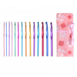 Crochet Hook Set Of 14 Alumina Crochet Hooks Hyuna Style Wool Crochet Tool - Image 2