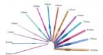 Crochet Hook Set Of 14 Alumina Crochet Hooks Hyuna Style Wool Crochet Tool - Image 4