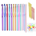 Crochet Hook Set Of 14 Alumina Crochet Hooks Hyuna Style Wool Crochet Tool - Image 7