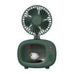 Tv Spray Fan Small Portable Rechargeable Silent - Image 4