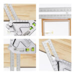 Triangular Level Multifunctional Woodworking Triangle Ruler Angle Ruler Revolutionary Carpentry Tool Measuring Tools - Image 4