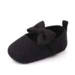 Bowknot Woolen Knit Baby Shoes Moccasins Princess Shoes Baby Shoes - Image 4