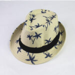 Summer Children Straw Hat Print Baby Hats Kids - Image 5
