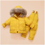 Children'S Down Jackets, Baby Down Suits, Two-Piece Winter Suits For Boys And Girls - Image 3