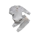 Infant Newborn Baby Girl Boy Spring Autumn Clothes - Image 3