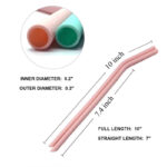 Reusable BPA Free Silicone Folding Baby Bottles, Large Image, Factory Price, Drinking Straw, For Baby - Image 5