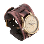 Accessories Foreign Trade Watches Retro Cowhide Watches Punk Watches Men'S Wrist Watches - Image 5