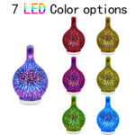 5V Glass Colorful Vase Humidifier - Image 5