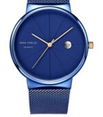 Wrist Watches Japanese Movement Calendar Waterproof Fine Steel Mesh Belt 0176g - Image 2