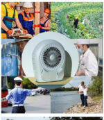 Small Carry-on Waist Hanging Fan, Rechargeable Mini Hanging Neck Fan - Image 4