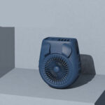 Small Carry-on Waist Hanging Fan, Rechargeable Mini Hanging Neck Fan - Image 5