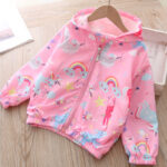 Spring And Summer New Graffiti Jackets For Children And Baby Jackets - Image 3