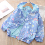 Spring And Summer New Graffiti Jackets For Children And Baby Jackets - Image 7