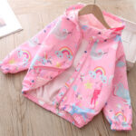Spring And Summer New Graffiti Jackets For Children And Baby Jackets - Image 6