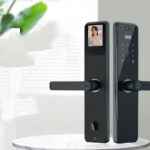 Surveillance Camera Fingerprint Lock Graffiti  Home Password Lock Mobile Phone Video Anti-theft Door Electronic Lock - Image 5