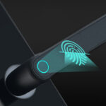 Surveillance Camera Fingerprint Lock Graffiti  Home Password Lock Mobile Phone Video Anti-theft Door Electronic Lock - Image 4