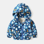 Children's Jackets New Boys' Hooded Jackets, Baby Lightweight - Image 2