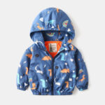 Children's Jackets New Boys' Hooded Jackets, Baby Lightweight - Image 6