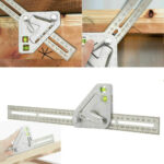 Triangular Level Multifunctional Woodworking Triangle Ruler Angle Ruler Revolutionary Carpentry Tool Measuring Tools - Image 7