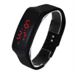 LED Bracelet Watch  Thin Girl Men Sports Silicone Digital LED Wristwatches Women Watch Female Clock - Image 2