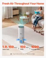 Air Purifier 1090True HEPA 11 Filter Air Cleaner For Home Large Room - Image 4