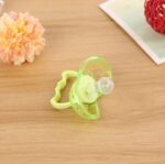 Love baby baby baby new baby pacifier anti automatically closed round head flat hair randomly issued - Image 7