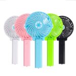 Portable Mini Hand Fan USB Rechargeable Foldable Handheld Fan - Image 2