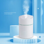 Mini Humidifier With LED Night Light, Cool Mist Humidifier, USB Personal Desktop Humidifier For Car Home Mini Mist Maker With Colorful Night USB Sprayer Essential Oil Diffuser Air Purifier - Image 5