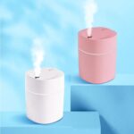 Mini Humidifier With LED Night Light, Cool Mist Humidifier, USB Personal Desktop Humidifier For Car Home Mini Mist Maker With Colorful Night USB Sprayer Essential Oil Diffuser Air Purifier - Image 9