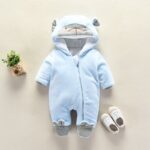 Autumn and winter newborn climbing suit - Image 3