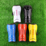 Football Convenient Solid Football Strap Shin Guard - Image 7