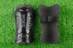 Football Convenient Solid Football Strap Shin Guard - Image 10