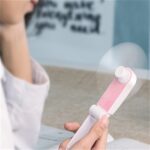 Usb rechargeable mini handheld fan - Image 10