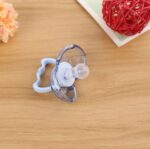 Love baby baby baby new baby pacifier anti automatically closed round head flat hair randomly issued - Image 6