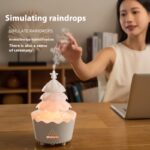 New Design Essential Oil Aroma Diffuser Household Mute Small Remote Control Humidifier Suitable For Home Christmas Gift - Image 3