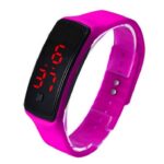 LED Bracelet Watch  Thin Girl Men Sports Silicone Digital LED Wristwatches Women Watch Female Clock - Image 4