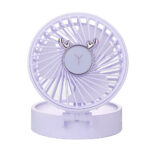 USB rechargeable makeup mirror fan