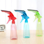 Glass Cleaning Brush with Water Spray Window Cleaner High-quality Aluminum Long Handle Wiper and Cloth Combo Silicone - Image 2