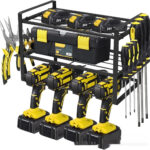 Garage Tool Storage Rack Storage Rack Screwdriver Power Tools Storage Rack - Image 2