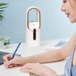 1 PCS Desktop Spray Small Fan Silent Mini Fan Humidification Bladeless Fan Rechargeable USB Fan - Image 4