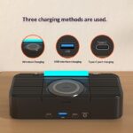 New Wireless Charging Ambient Night Light With Dual Bluetooth Speakers - Image 2
