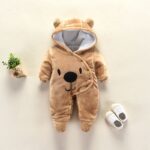 Autumn and winter newborn climbing suit - Image 5
