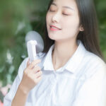 Usb rechargeable mini handheld fan - Image 3