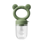 Baby Food Feeder Solid Food Tools Edible Silicon Fruit Feeder Baby Teether Nipple - Image 10