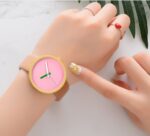 Women Watch Gray Contrast Leather Quartz Watch Women Watches Lovers Unisex Casual Ladies Wrist Watch Clock Relogio Feminino - Image 6