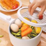 Multi-function Pot Household Rice Cooker Electric Cooking Pot Dormitory Noodle Pot Mini Hot Portable Pot - Image 3